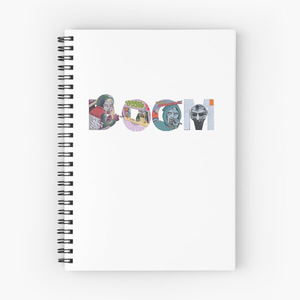 Artikelvorschau, MF DOOM Album Typografie Collage Ausschnittdesign entworfen und verkauft von Novaque.