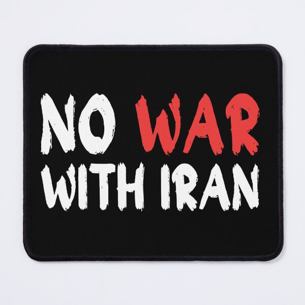 Item preview, No War With Iran Anti War Protest Peace Activist Stop War Statement Political Peace Graphic 2 designed and sold by Kovav.