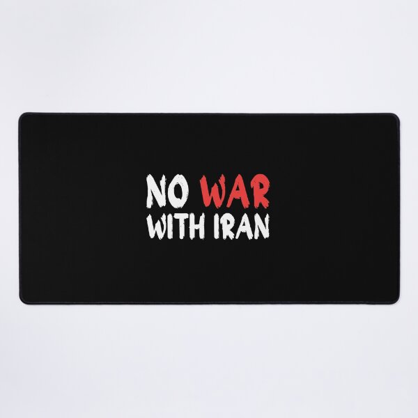 Item preview, No War With Iran Anti War Protest Peace Activist Stop War Statement Political Peace Graphic 2 designed and sold by Kovav.