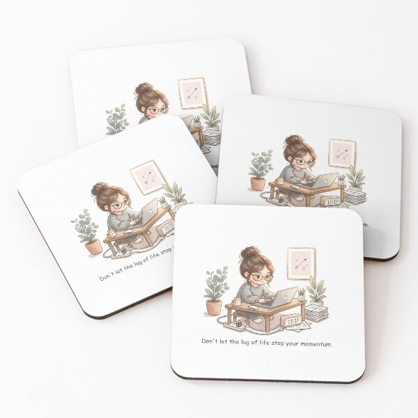 Item preview, Work at Home Inspirational quote designed and sold by GRoeDesigns.