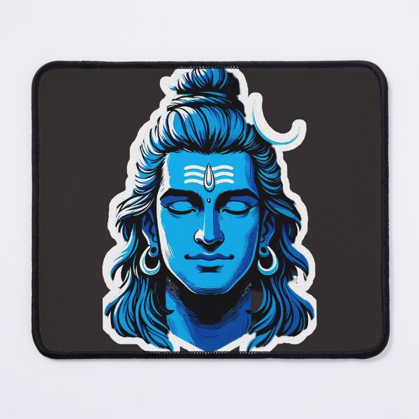 Item preview, Lord Shiva Mahadev | Om Namah Shivaya | Hindu Spiritual God Art designed and sold by VeenaArtStudio.