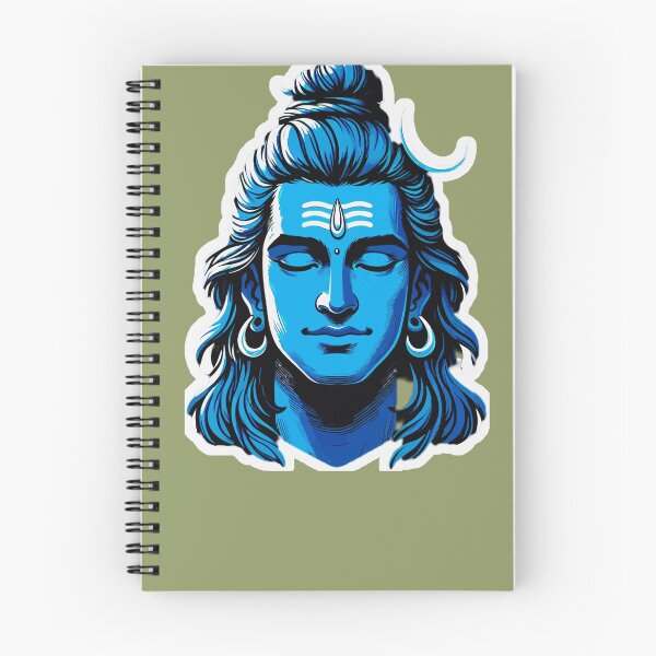 Item preview, Lord Shiva Mahadev | Om Namah Shivaya | Hindu Spiritual God Art designed and sold by VeenaArtStudio.