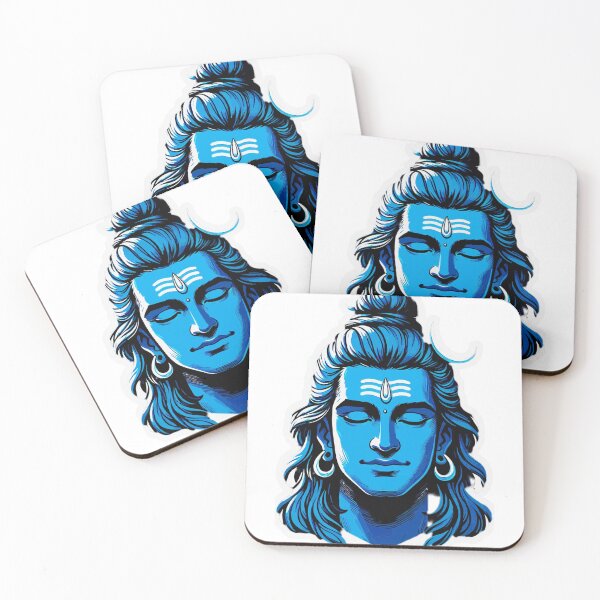 Item preview, Lord Shiva Mahadev | Om Namah Shivaya | Hindu Spiritual God Art designed and sold by VeenaArtStudio.