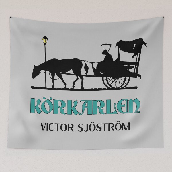 Item preview, POSTER KÖRKARLEN 1921 designed and sold by MORKINO POSTERS.