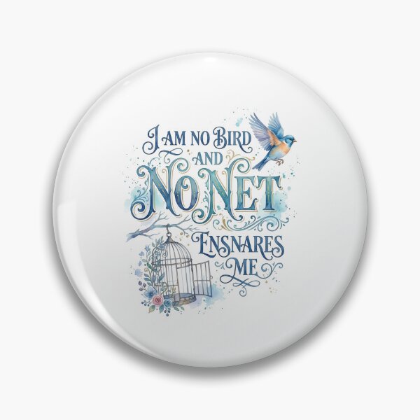 Item preview, I Am No Bird And No Net Ensnares Me Watercolor Jane Eyre designed and sold by Fenay Designs.