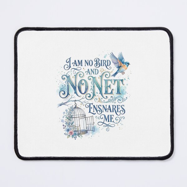 Item preview, I Am No Bird And No Net Ensnares Me Watercolor Jane Eyre designed and sold by Fenay Designs.