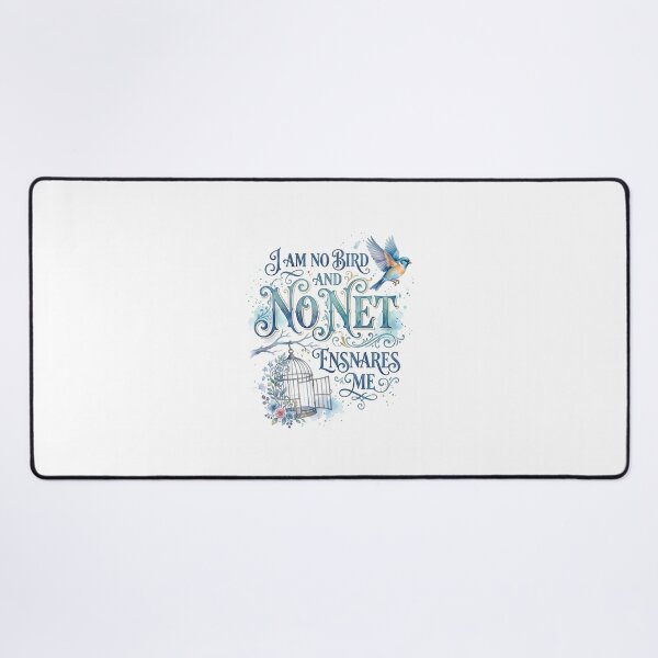 Item preview, I Am No Bird And No Net Ensnares Me Watercolor Jane Eyre designed and sold by Fenay Designs.