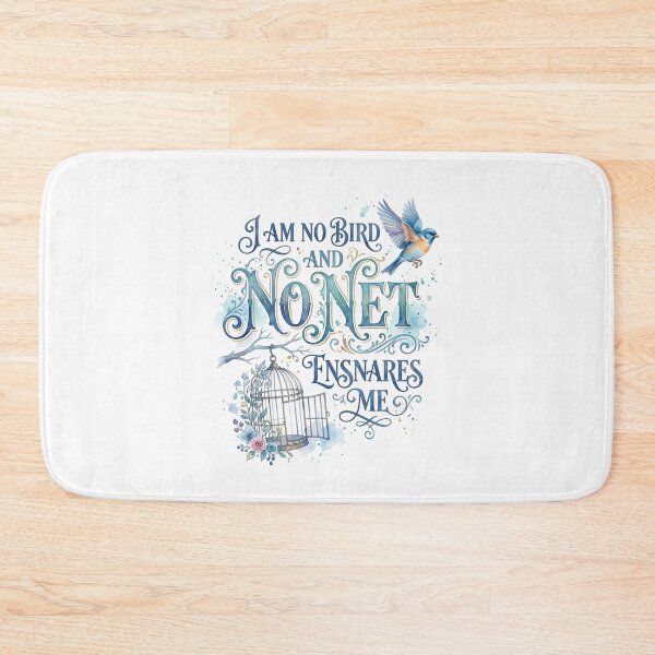 Item preview, I Am No Bird And No Net Ensnares Me Watercolor Jane Eyre designed and sold by Fenay Designs.