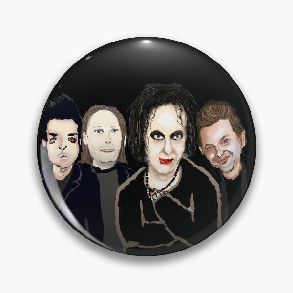 Item preview, The Cure Black design by Bagzy designed and sold by BagzyArt.