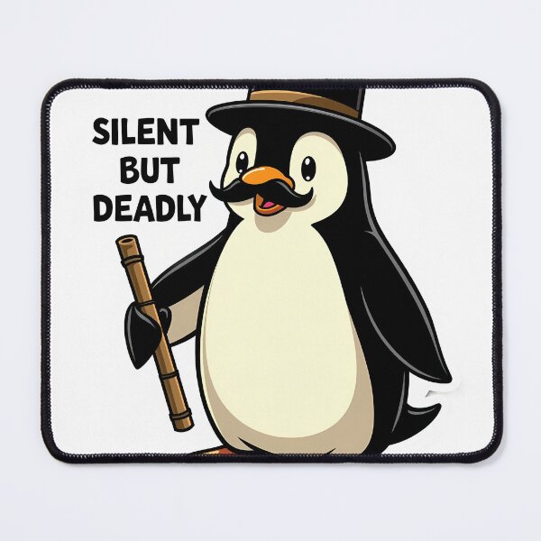 Item preview, Charlie Chaplin Penguin designed and sold by BysonDesigns.