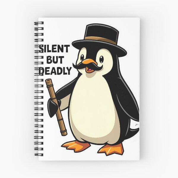Item preview, Charlie Chaplin Penguin designed and sold by BysonDesigns.