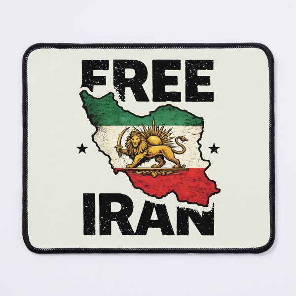 Item preview, Free Iran Vintage Country Quote Persian Lion And Sun Flag Map Bold Patriotic Graphic 2 designed and sold by Kovav.