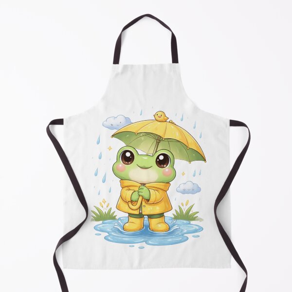 Item preview, Adorable Frog Rainy Day t-shirt designed and sold by PawTheory.