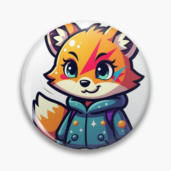 Item preview, David Bowie Fox designed and sold by BysonDesigns.