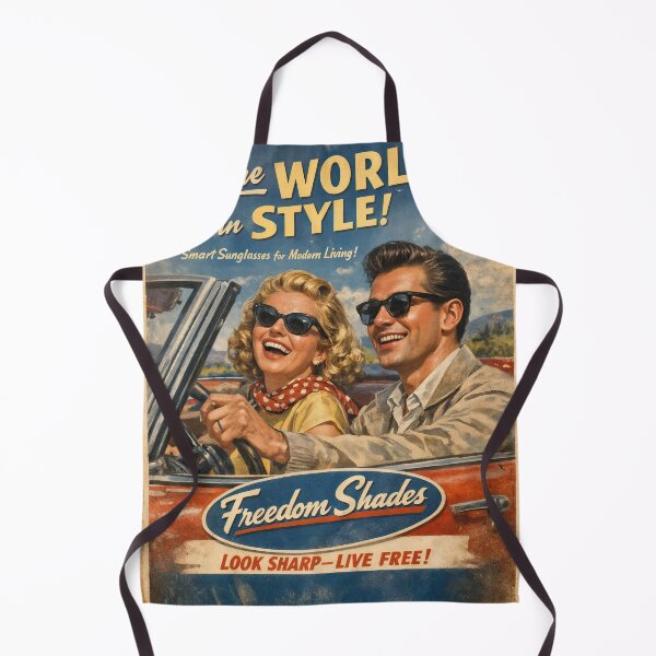 Item preview, Freedom Shades – Retro Sunglasses Adventure designed and sold by ForeverPrintsOK.
