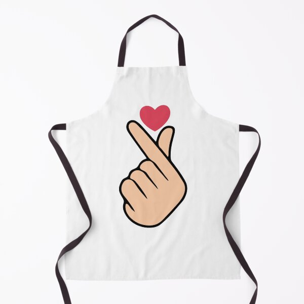Item preview, Cute Korean Finger Heart - Saranghae K-Pop Love Sign designed and sold by birleşik zevkler.