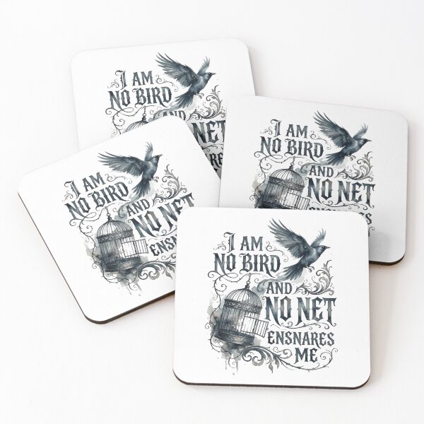 Item preview, I Am No Bird And No Net Ensnares Me Gothic Jane Eyre designed and sold by Fenay Designs.