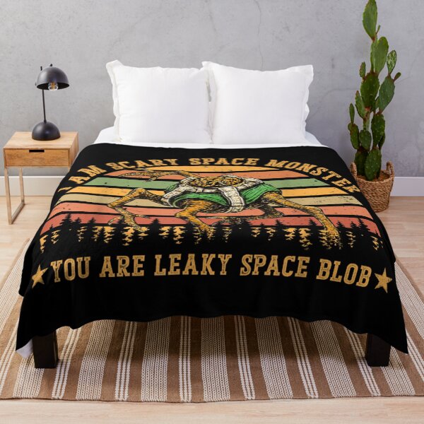 Item preview, Funny Vintage Sci Fi Alien Quote I Am Scary Space Monster designed and sold by KrystinaGiGi.