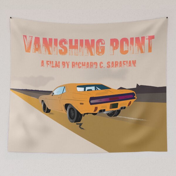 Item preview, POSTER VANISHING POINT 1971 designed and sold by MORKINO POSTERS.