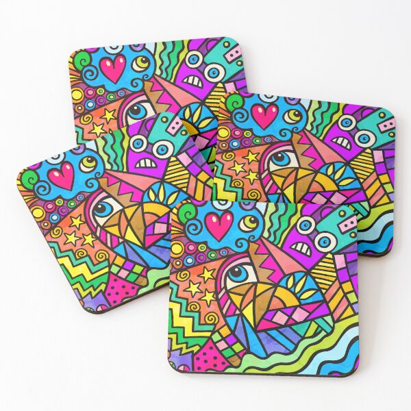 Item preview, Doodle Wonderland Abstract Scene designed and sold by Prawny.