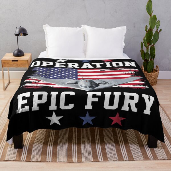 Item preview, Operation Epic Fury B2 Bomber American Flag Patriotic Military Design designed and sold by KrystinaGiGi.