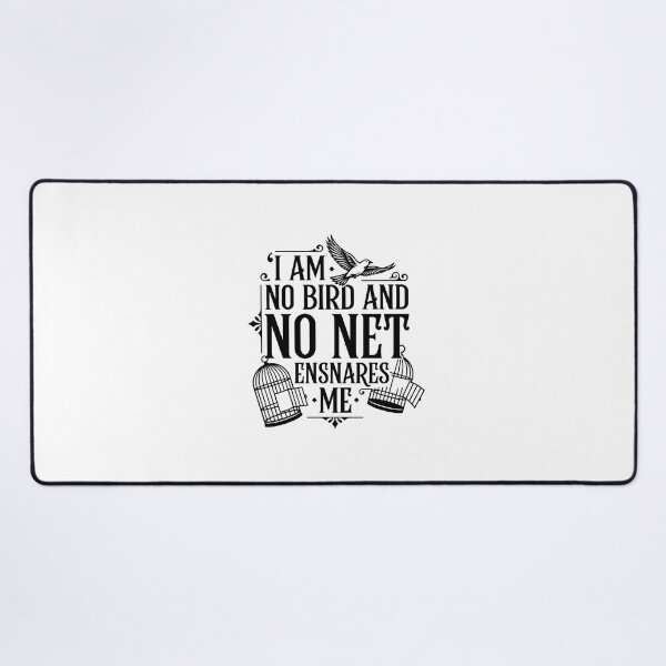 Item preview, I Am No Bird And No Net Ensnares Me Vintage Typography Jane Eyre designed and sold by Fenay Designs.
