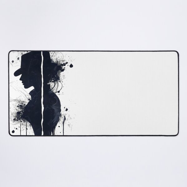 Item preview, Splatter Noir Woman Silhouette With Hat Modern Style designed and sold by Shoot-The-Moon.