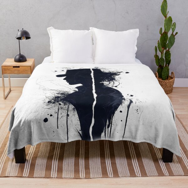 Item preview, Splatter Noir Woman Silhouette With Hat Modern Style designed and sold by Shoot-The-Moon.