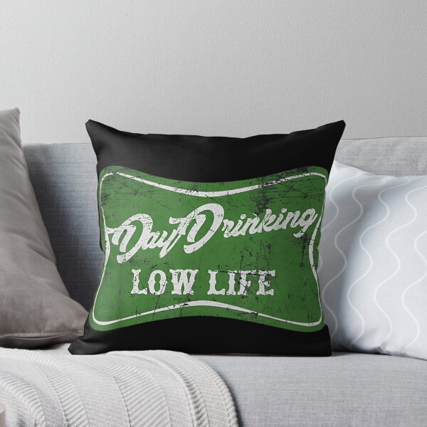 Item preview, Day Drinking Low Life Funny Vintage Alcohol Humor Graphic Design designed and sold by KrystinaGiGi.
