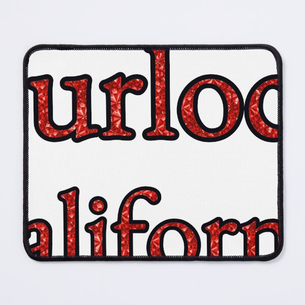Item preview, Turlock California City Name With Red Rhinestone designed and sold by TheIconSmith.