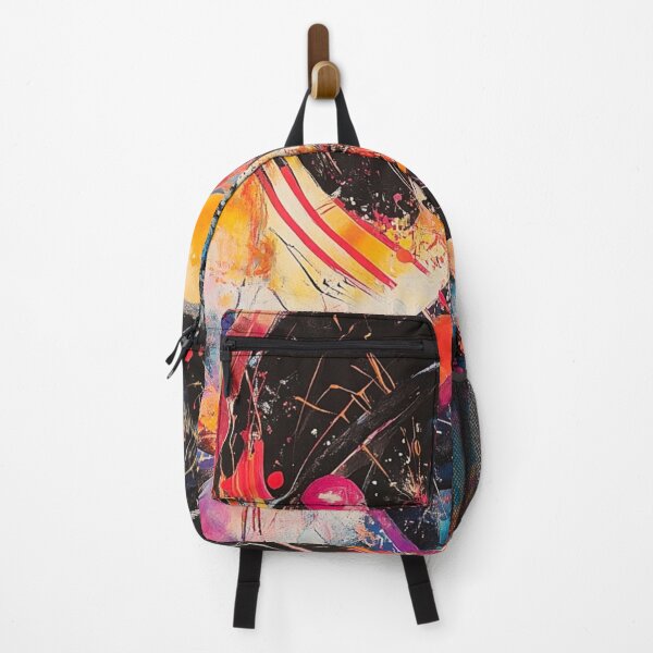 Item preview, Dynamic Energy - Vibrant Kandinsky Abstract Explosion designed and sold by Caspereickeart.