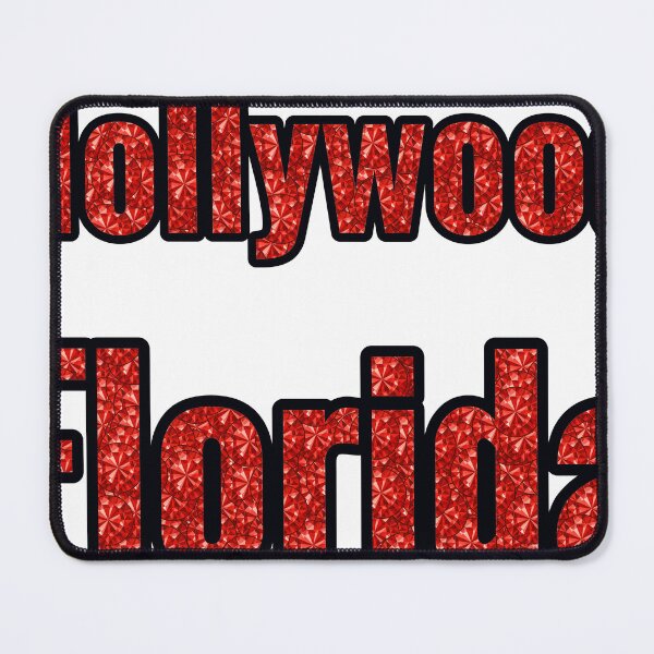 Item preview, Hollywood Florida City Name With Red Rhinestone designed and sold by TheIconSmith.