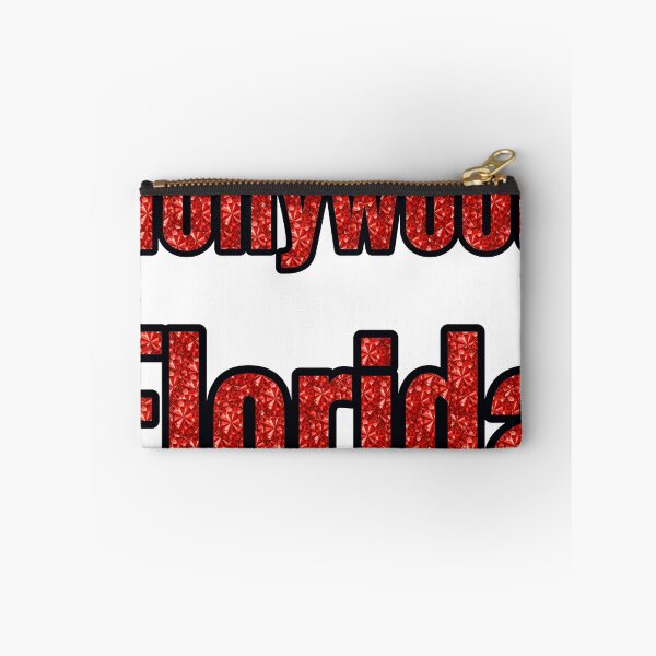 Item preview, Hollywood Florida City Name With Red Rhinestone designed and sold by TheIconSmith.