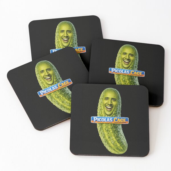 Item preview, Picolas Cage Funny Pickle Meme Parody  designed and sold by MaxLevelMerch.