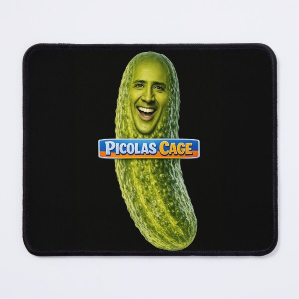 Item preview, Picolas Cage Funny Pickle Meme Parody designed and sold by MaxLevelMerch.