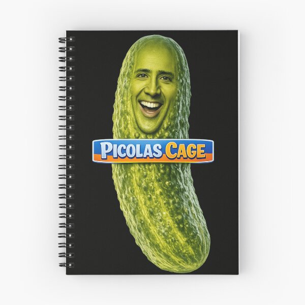 Item preview, Picolas Cage Funny Pickle Meme Parody  designed and sold by MaxLevelMerch.