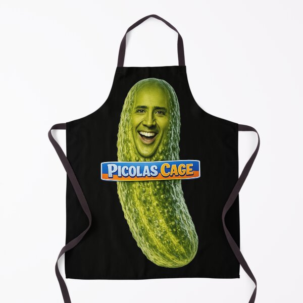 Item preview, Picolas Cage Funny Pickle Meme Parody  designed and sold by MaxLevelMerch.