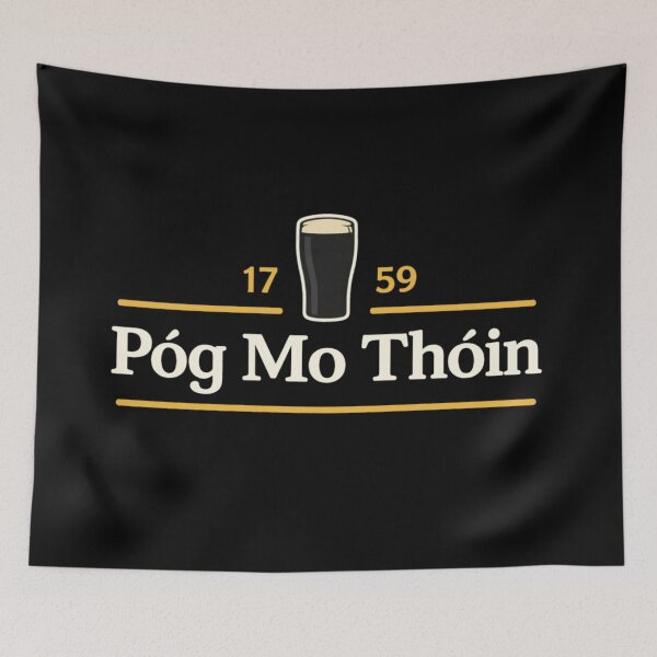 Item preview, Póg Mo Thóin Funny Irish Beer Vintage St Patricks Day Drinking Joke designed and sold by PhocoNibict.