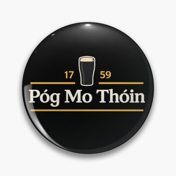 Item preview, Póg Mo Thóin Funny Irish Beer Vintage St Patricks Day Drinking Joke designed and sold by PhocoNibict.