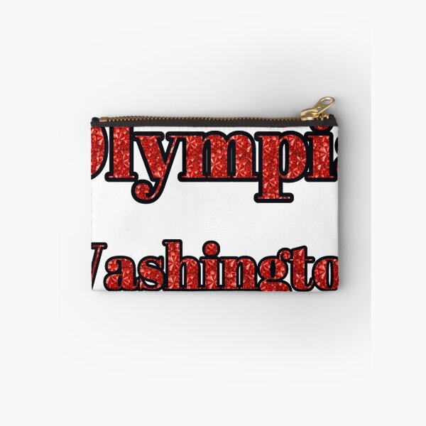 Item preview, Olympia Washington City Name With Red Rhinestone designed and sold by TheIconSmith.