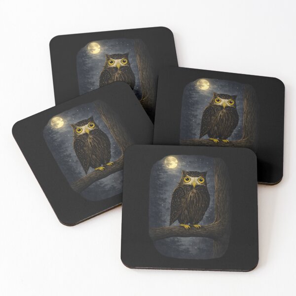Item preview, Moonlit Owl Guardian designed and sold by blankTeeShirt.