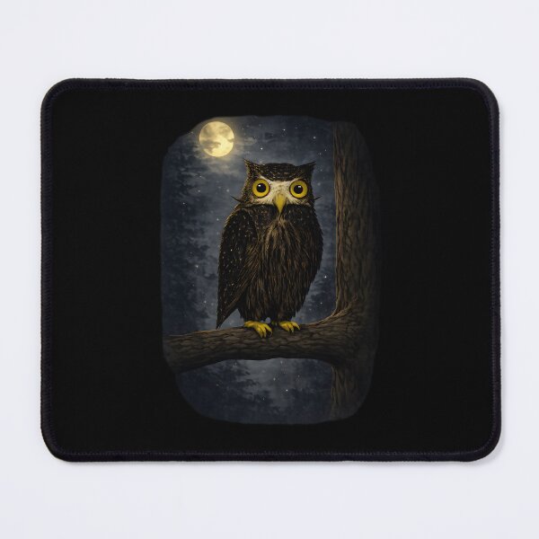 Item preview, Moonlit Owl Guardian designed and sold by blankTeeShirt.