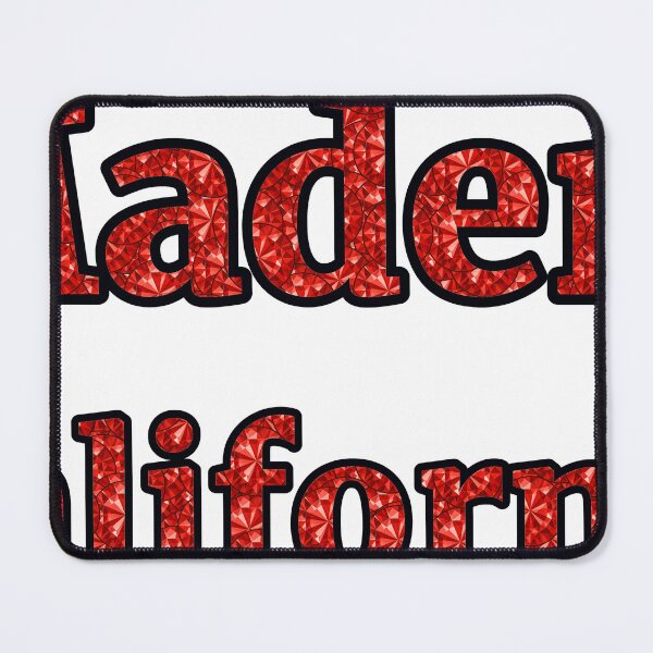 Item preview, Madera California City Name With Red Rhinestone designed and sold by TheIconSmith.