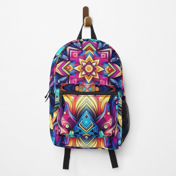 Item preview, Geometric Mandala – Vibrant Symmetrical Abstract Design designed and sold by Dogandesighn.