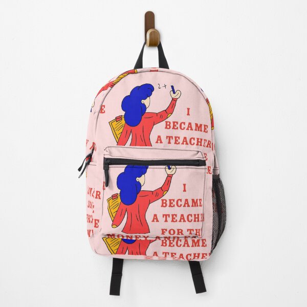 Item preview, Funny Teacher Humor - I Became a Teacher For the Money designed and sold by Mini Pixel Perfect Co..