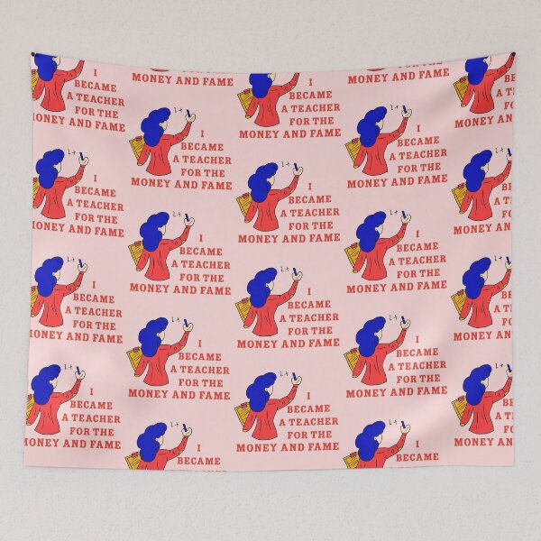 Item preview, Funny Teacher Humor - I Became a Teacher For the Money designed and sold by Mini Pixel Perfect Co..