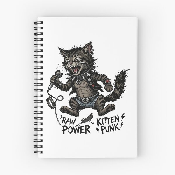 Item preview, Power Punk Kitten - The Godfather of Punk raw designed and sold by henryavincnt.