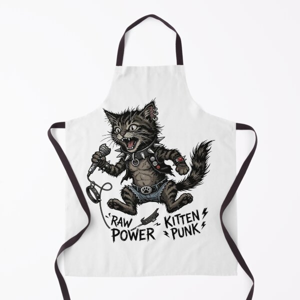 Item preview, Power Punk Kitten - The Godfather of Punk raw designed and sold by henryavincnt.