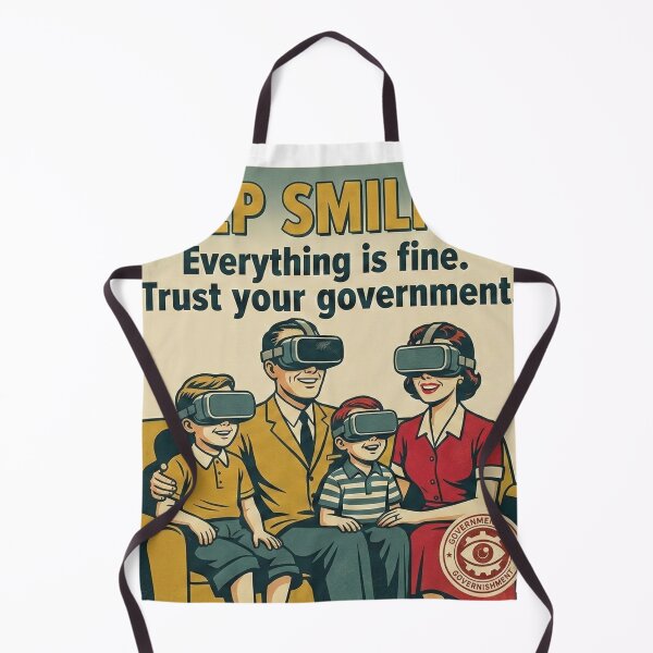 Item preview, Retro Propaganda Everything Is Fine trust your government VR designed and sold by NebulaLabs.