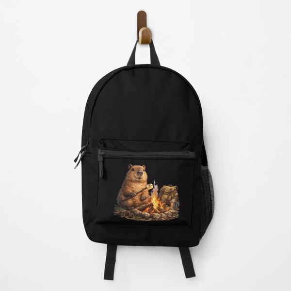 Item preview, Chill Capybara by the Campfire designed and sold by HubCreates.